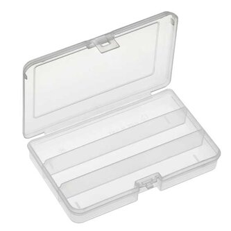 Plastový organizér 165x112x31mm - 3 přihrádky