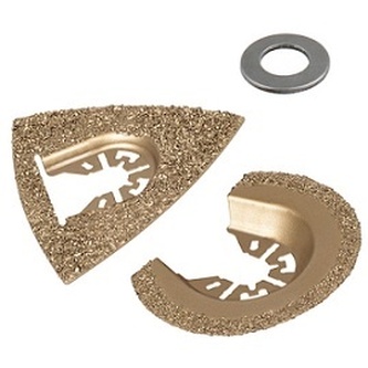 WOLFCRAFT - Sada příslušenství k vibrační pile (kov/dlažba)