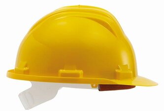 GEBOL - ochranná přilba univerzální, norma EN397 52-61cm - žlutá