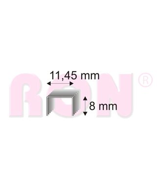 Čalounické spony 530/08 MR