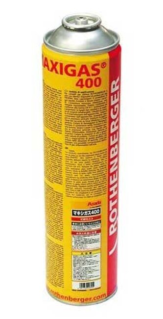 Rothenberger - kartuše Maxigas 400 - plyn pro svařování, 600ml