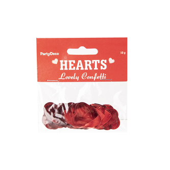 Konfety červené srdce 10 g