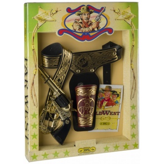 Villa kovbojská sada s opaskem