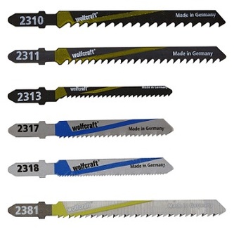 WOLFCRAFT - Plátek pilový, sada 10ks