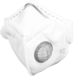 REFIL - 751 Respirátor FFP3 tvarovací s ventilkem - 10 ks