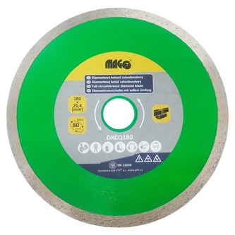 Diamantový kotouč celoobvodový 180x25,4mm