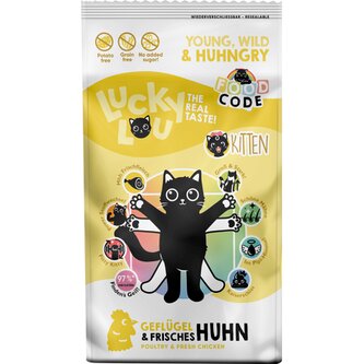 Lucky Lou Kitten Geflügel & Huhn s kuřecím 340 g