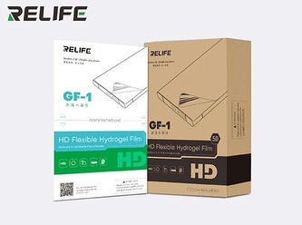 RELIFE GF-1 HD Hydrogelová Folie pro Smartphony Pack 50 kusů