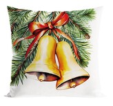 Vánoční polštář VÁNOČNÍ ZVONKY 40x40 cm  Mybesthome