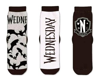 SADA 3 KS PONOŽKY WEDNESDAY - velikost 27-30