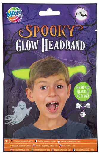 Svítící Halloweenská čelenka - nůž