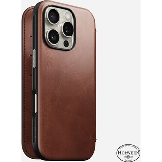 Nomad Leather Folio, olde dublin - iPhone 16 Pro