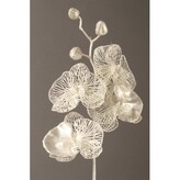 Orchidej bílá s glitry  380973W