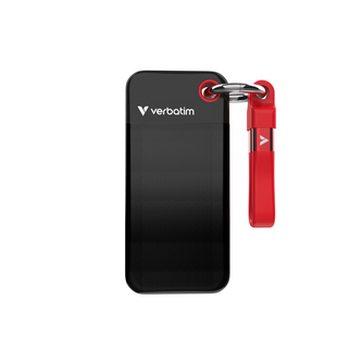 VERBATIM Pocket SSD USB 3.2 Gen 2 1TB černý/červený VERBATIM Pocket SSD USB 3.2 Gen 2 1TB černý/červený
