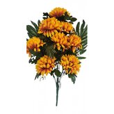 Chryzantéma kytice smuteční žlutohnědá  H220/žl.hn.