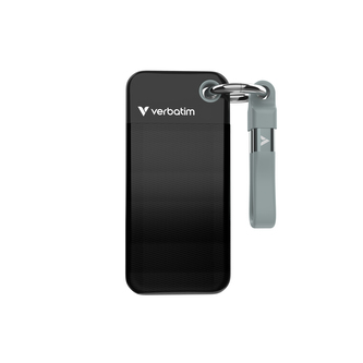 VERBATIM Pocket SSD USB 3.2 Gen 2 1TB černý/šedivý