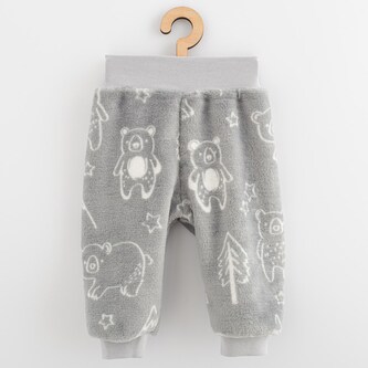 Kojenecké Wellsoft zimní tepláčky New Baby Winter times - velikost 74 (6-9m)