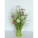 Dekorační tráva kvetoucí barevná  140-0020