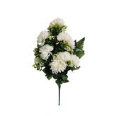 Chryzantéma kytice smuteční větší bílá  H347/bílá