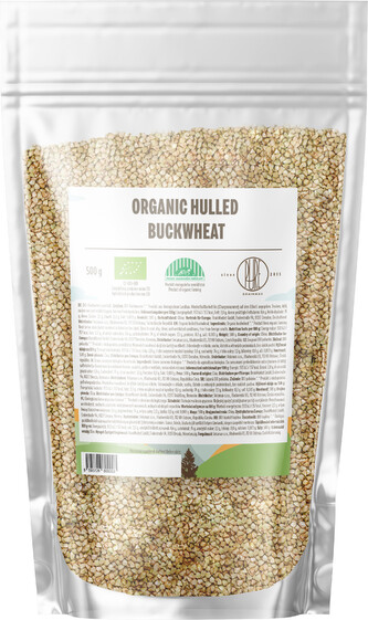 BrainMax Pure Pohanka loupaná, BIO, 500 g