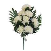 Chryzantéma kytice smuteční bílá  H220/bílá
