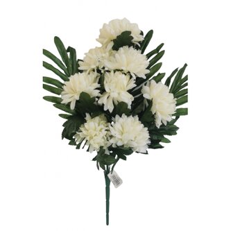 Chryzantéma kytice smuteční bílá  H220/bílá