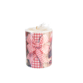 Svíčka s vůní jablko/skořice vánoční 8x10 cm