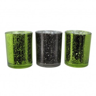 AA Svícínek vánoční zelená, 3 ks  972501-50