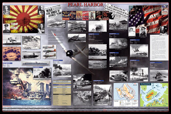 Plakát, Obraz - Pearl Harbour, 91.5 × 61 cm