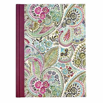 Notatnik szyty Paisley akwarela Notatnik szyty Paisley akwarela