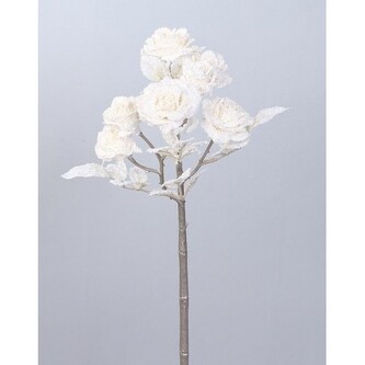 Růže kytička zasněžená  510-0035
