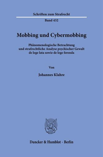 Mobbing und Cybermobbing