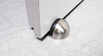 Dveřní zarážka půlkulatá Dveřní zarážka půlkulatá