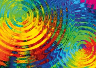 YAZZ Puzzle Duhová kapka 1000 dílků