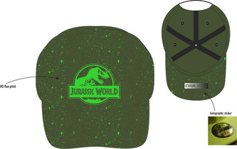 Czapka z daszkiem chłopięca Jurassic World