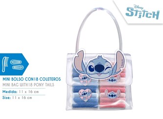 Gumki do włosów 18 sztuk Stitch