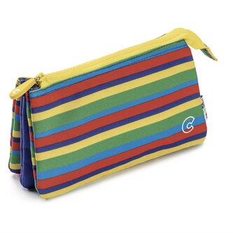 Carioca - Penál multipocket Groovi - prázdný Barevná varianta: Pruhy