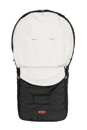 ŚPIWOREK POLAR BLACK DO WÓZKA (95x40)