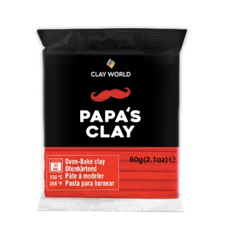 Papa's Clay Polymerová hmota 60 g red