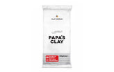 Papa's Clay Polymerová hmota 250 g bílá