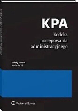 Kodeks postępowania administracyjnego. Przepisy wyd. 2024
