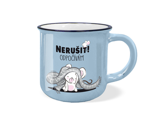 Nekupto Vánoční dárkový hrnek Nerušit! Odpočívám