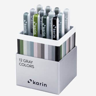 Karin Real brush PRO 12 Gray Karin Real brush PRO 12 Gray