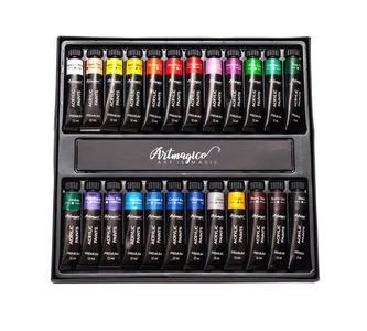 Artmagico Akrylové barvy 12 ml x 24 ks