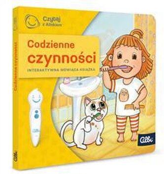 Czytaj z Albikiem Miniksiążka Codzienne czynności Interaktywna Mówiąca Książka
