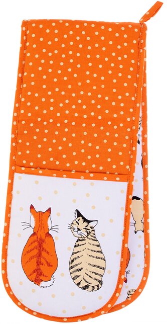 Kuchyňská dvojitá rukavice Cats In Waiting