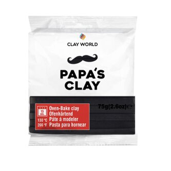 Papa's Clay Polymerová hmota 60 g bílá