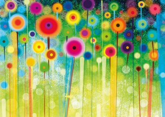 YAZZ Puzzle Květiny 1000 dílků