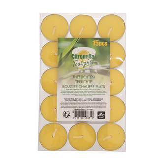 Svíčka čajová citronela 15x14 g
