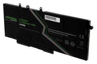 Aku DELL E5280/E5480/E5580 8200mAh Li-Pol 7,6V GJKNX Premium